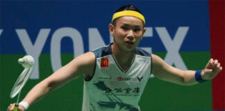 Best wishes to Tai Tzu Ying at the 2023 World Championships. (photo: AFP)