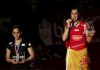 Thanks to Carolina Marin (right) and Saina Nehwal for their excellent performance in Jakarta. (photo: Reuters)