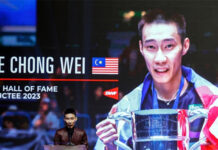 Lee Chong Wei shares his opinion on Wong Tat Meng/Lee Zii Jia vs. BAM. (photo: Bernama)