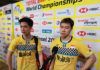 Marcus Fernaldi Gideon and Kevin Sanjaya Sukamuljo once again miss the chance of winning the World Championships. (photo: BWF)