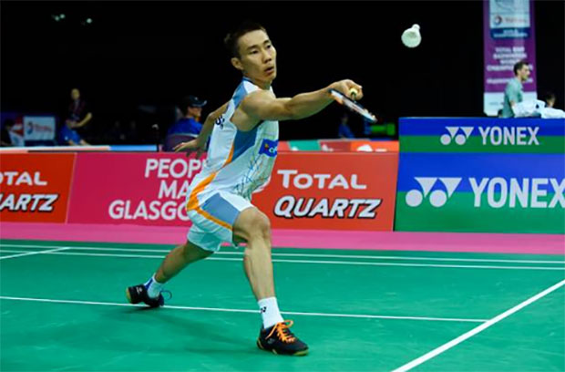 Clearly there's something wrong in Lee Chong Wei's prepartion for World Championships. (photo: AP)