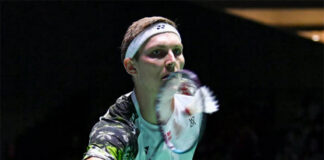 Viktor Axelsen is on course to win his second World Championships title in Tokyo. (photo: AFP/Getty Images)