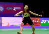 Tai Tzu Ying is aiming for the Asian Games gold medal. (photo: AFP)