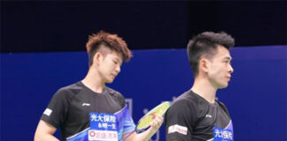 Zheng Siwei (R)/Liu Yuchen are two power smashers in badminton. (photo: Zheng Siwei Instagram)