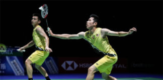 Goh V Shem/Tan Wee Kiong are one win away from claiming the Chinese Taipei Open title. (photo: Shi Tang/Getty Images)