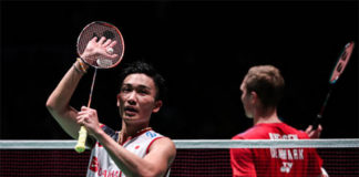 The new king of badminton is here, his name is Kento Momota. (photo: AFP)