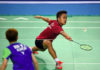 Anthony Sinisuka Ginting upsets World no. 1 Son Wan-Ho at Korea Open. (photo: AFP)