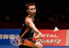 Lee Chong Wei stays positive despite Japan Open loss to Viktor Axelsen. (photo: AP)