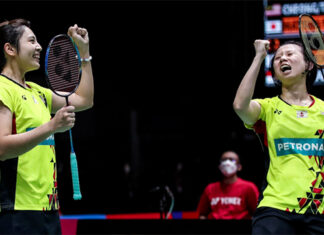 Anna Cheong Ching Yik/Teoh Mei Xing stage remarkable comeback against Febriana Dwipuji Kusuma/Amallia Cahaya Pratiwi in China Open first round. (photo: Shi Tang/Getty Images)