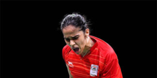 Saina Newah to play Kisona Selvaduray of Malaysia on Wednesday. (photo: Albert Perez/Getty Images)