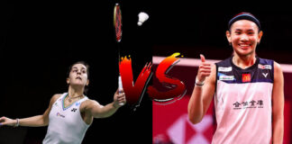 Carolina Marin vs. Tai Tzu-Ying in the final of 2020 BWF World Tour Finals.(photo: Shi Tang/Getty Images)