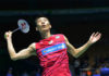 Lee Chong Wei still unbelievably competitive in badminton. (photo: AP)