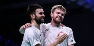 Badminton Video - 2018 Denmark Open Semi-Final - Marcus Ellis/Chris Langridge (England) vs. Takeshi Kamura/Keigo Sonoda (Japan)