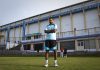 Pullela Gopichand outside his academy in Hyderabad.