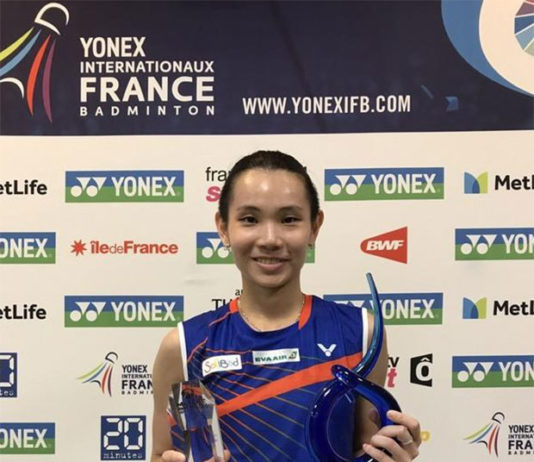 Congratulations to Tai Tzu Ying for winning the 2017 French Open. (photo: CNA)
