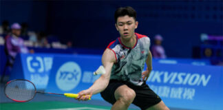 Lee Zii Jia will face Indian player HS Prannoy in the 2022 Asian Games quarter-finals. (Photo: AFP)