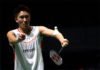 Kento Momota is slowly climbing the BWF rankings. (photo: AP)