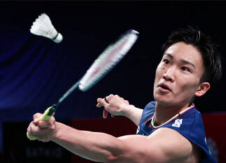 Wishing Kento Momota the best of luck in the 2023 Korea Masters final. (photo: Shi Tang/Getty Images)