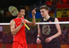 Viktor Axelsen and Chen Long to face off at the 2017 China Open final. (photo: AFP)