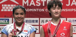 Heartfelt congratulations to Gregoria Mariska Tunjung on securing her inaugural BWF World Tour Super 500 title at the Japan Masters. (photo: BWF)