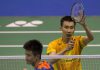 Lee Chong Wei improves his head-to-head record against Chen Long to 11-12 after Friday's victory. (photo: Ocsports)