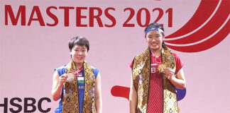 An Seyoung (R) Wins the 2021 Indonesia Masters title.