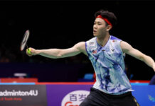 Lee Zii Jia enters the 2023 China Masters quarter-finals. (photo: Fred Lee/Getty Images)