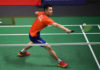 Lee Zii Jia is trying to make his mark in the sport of badminton. (photo: AFP)