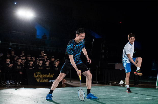 The Legends' Vision in Korea - Lee Yong-Dae and Yoo Yeon Seong. (photo: Yonex)