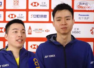 Aaron Chia/Soh Wooi Yik face a challenging draw at the 2023 BWF World Tour Finals. (photo: CGTN)