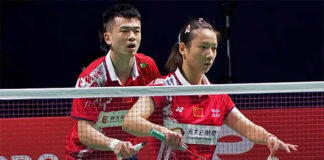 Zheng Si Wei/Huang Ya Qiong crash out of the 2021 BWF World Championships.