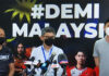 Rexy Mainaky (L), Kenny Goh, and Wong Choong Hann attend the BAM re-org press conference on Tuesday. (photo: BAM)