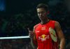 Lin Dan was given a wild card to take part in last year's World Championships, which he went on to win after beating Lee Chong Wei.