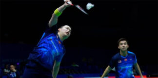 Aaron Chia and Teo Ee Yi are Malaysia's secret weapons at the 2023 Badminton Asia Mixed Team Championships (BAMTC). (photo: AFP)