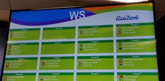 Women's singles draw for the 2016 Rio Olympics. (photo: BWF)