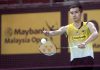 World No. 16 Chong Wei Feng in a file photo. He beat world No. 11 Marc Zwiebler of Germany 21-18, 21-19 in the first round of the All-England.