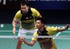 Hoon Thien How-Tan Wee Kiong in a file photo. The pair beat Hong Kong qualifiers Chan Yun Lung-Lee Chun Hei 19-21, 21-13, 21-4 in the All-England first round.